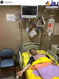 عکس/ مجری جوان تلویزیون راهی بیمارستان شد!