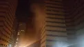 فوری/ اولین تصاویر از آتش سوزی برجی در تهران