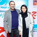 بازیگر پایتخت و دخترش در سینما آزادی+عکس
