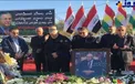 عکس/ سردار قاسم سلیمانی بر سر مزار جلال طالبانی