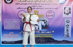 کسب دو مدال طلا توسط کاراتهکای کیش در مسابقات قهرمانی کشور کسب دو مدال طلا توسط کاراتهکای کیش در مسابقات قهرمانی کشور