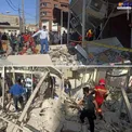 عکس/ انفجار مرگبار گاز در بازارچه عامری اهواز