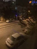 بارش تگرگ در تهران
