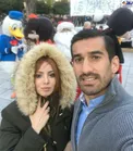 عکس دو نفره بازیکن معروف تیم ملی و همسرش در یونان