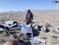 عکس/ طالبان پهپاد مسلح آمریکا را ساقط کرد