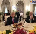 عکس/ جشن تولد ۷۲ سالگی «ترامپ» در سنگاپور!
