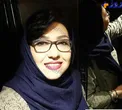 سلفی متفاوت خانم بازیگر داخل آسانسور