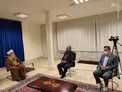 عکس/ دیدار وزیر بهداشت با آیت الله جوادی آملی