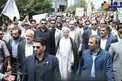 آخرین حضور آیت الله هاشمی در راهپیمایی روز قدس+ عکس