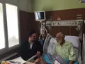 عیادت سیدحسن خمینی از سید مهدی طباطبایی+عکس
