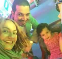 سلفی خانوادگی مهناز افشار + عکس