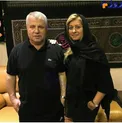 تیپ متفاوت دختر علی پروین کنار پدرش/عکس