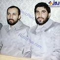 عکسی از مرحوم سردار حجازی در کنار شهید احمد کاظمی