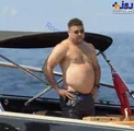 چهره و هیکل عجیب رونالدو در قایق تفریحی+عکس