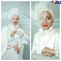 میکاپ و آرایش خاص خانم بازیگر به عنوان مدل عروس+عکس
