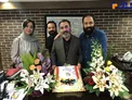 جشن تولد بازیگر مشهور در پردیس سینمایی کوروش با حضور هنرمندان