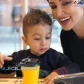 عکس جالب روناک یونسی و پسرش+عکس