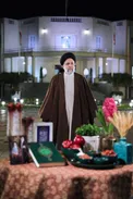 رئیس جمهور در کنار سفره هفت سین/عکس