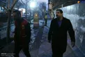 عباس جدیدی در محل حادثه پلاسکو حضور یافت +عکس