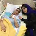 عیادت شهرزاد کمال زاده از آزاده زارعی+عکس