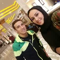 تصويري از خانم بازيگر و فوتباليست باشگاه پرسپوليس