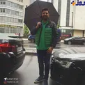 عکس/ تیپ خواننده مشهور درخیابان های خارج از ایران