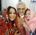 ظاهر جدید بهنوش بختیاری در آغوش پدر و مادرش+عکس