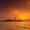 بلندترین چرخ و فلک جهان در دبی با ۲۵۰ متر ارتفاع +‌ عکس