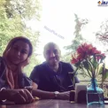 یاسمینا باهر در کنار همسرش امیریل ارجمند+عکس