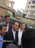 عکس/حضور احمدی نژاد ، بقایی و مشایی در وزارت کشور