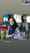 خانم بازیگر معروف در رستوران خالی+عکس