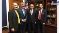 عکس/ پسر شاه مخلوع به دیدار حامی «بمباران ایران» رفت