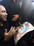 عکس/ بی‌تابی پدر طاهای ۴ ساله