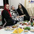 مهمانی هنرمندان در خانه مادر شهید+عکس