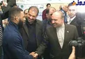 عكس/خوش و بش صميمی وزير ورزش با كشتی گير مطرح آمريكايی