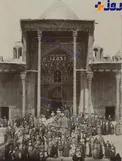 تصویر قدیمی از صحن حرم امام حسین(ع) 100 سال پیش