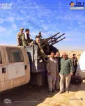 عکسی از شهید سپهبد سلیمانی در جریان مبارزه با داعش
