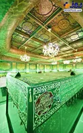 عکس/ نمایی زیبا از داخل ضریح امام حسین(ع)