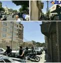 عکس/ فضای ملتهب مقابل مجلس