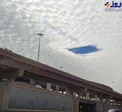 تصویری عجیب و غریب از آسمان ابری در هند
