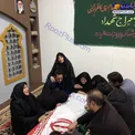عکس/ وداع خانواده شهدای ناجا و شهید حدادیان، از شهدای حادثه خیابان پاسدارن
