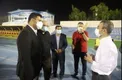 تكميل روند بهينه سازی نور و چمن استادیوم شماره ۱ المپیک كيش تا چند روز آینده