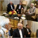 عیادت دکتر ظریف از جمشید مشایخی +عکس