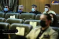 مداح معروف در مراسم چهلم «آزاده نامداری» + عکس