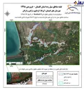 جدیدترین نقشه مناطق سیل زده گلستان +عکس