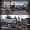 تصاویر شهید سلیمانی در غزه
