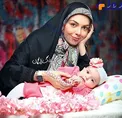 عکس/ آزاده نامداری و گندم اش