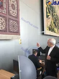 توضیحات ظریف درباره فرش ایرانی نصب شده در سازمان ملل + عکس