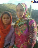 عکس/ خانم بازیگر با لباس محلی