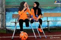 قطع شدن پای دختران فوتبالیست فلسطینی/عکس